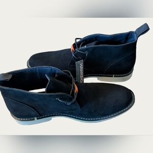 NIB Hawke & Co Mojave Men's Black Suede Chukka Boots Sz. 11
